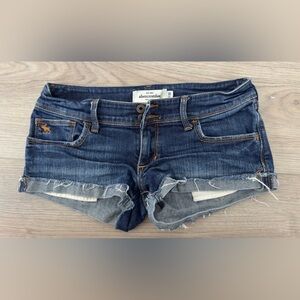 Abercrombie & Fitch Girls 👧 Blue Denim Shorts 🤎
